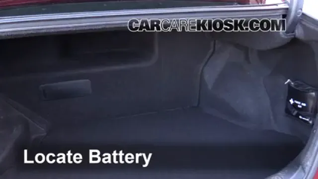 2010 Lexus HS250h Premium 2.4L 4 Cyl. Battery Replace